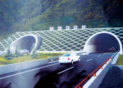 西漢高速雙水磨隧道